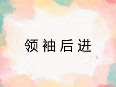 领袖后进