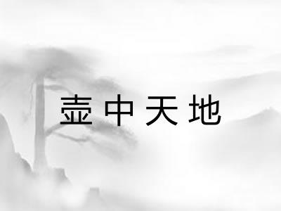 壶中天地