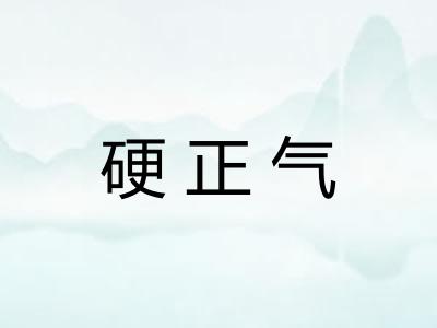 硬正气