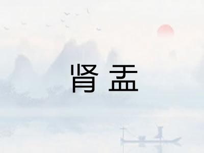 肾盂