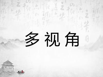 多视角