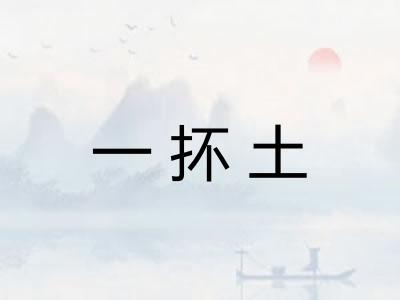 一抔土