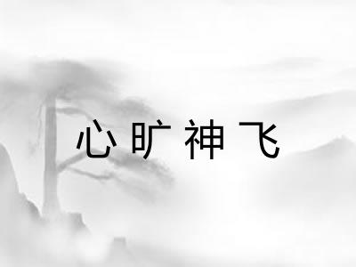 心旷神飞