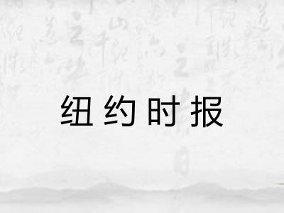 纽约时报
