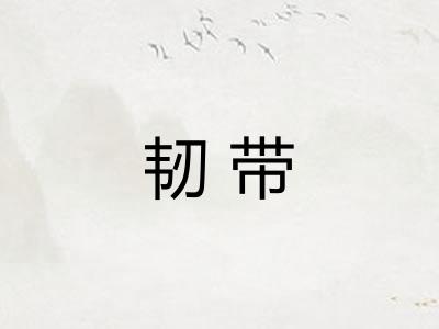 韧带