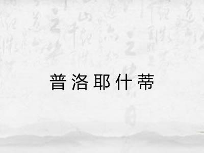 普洛耶什蒂