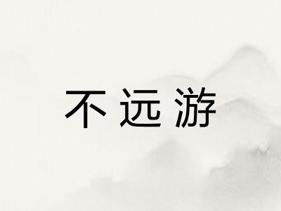 不远游