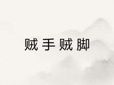 贼手贼脚