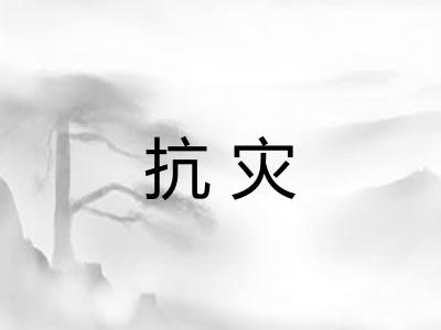 抗灾