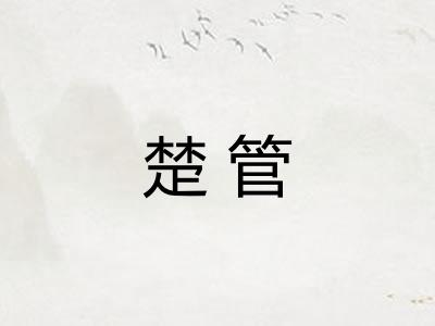 楚管