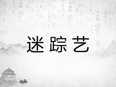 迷踪艺