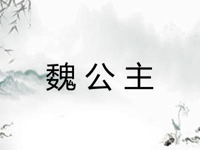 魏公主