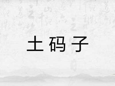 土码子