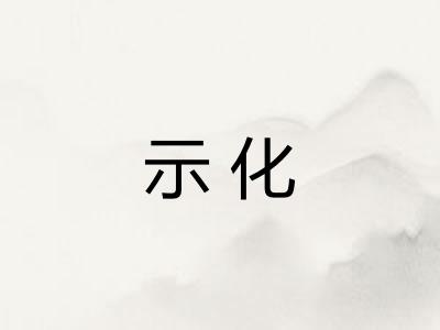 示化