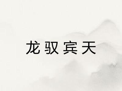 龙驭宾天