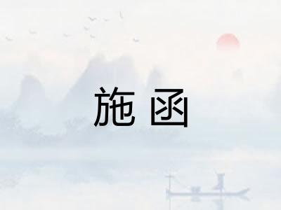 施函