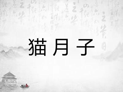 猫月子