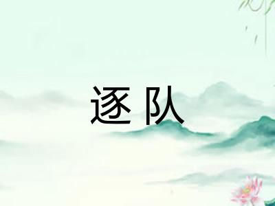 逐队
