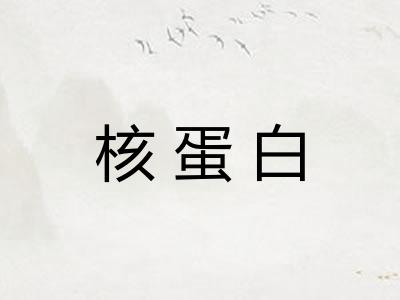 核蛋白