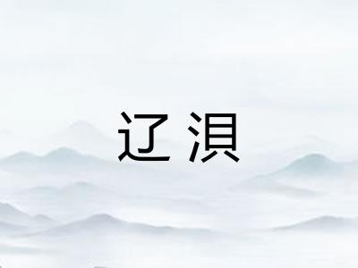 辽浿