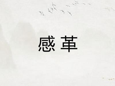 感革