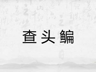 查头鳊