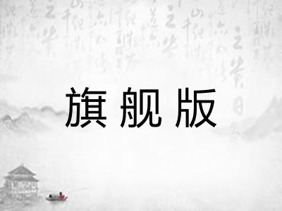 旗舰版