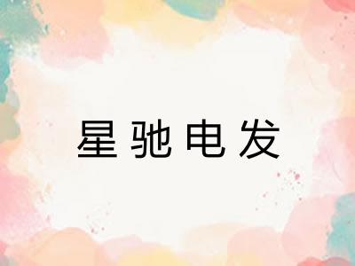 星驰电发