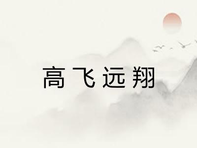 高飞远翔