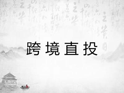 跨境直投