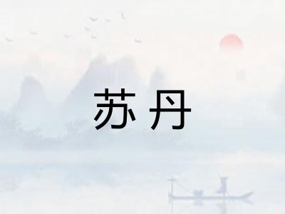 苏丹