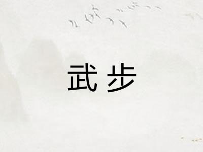 武步