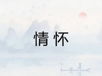 情怀