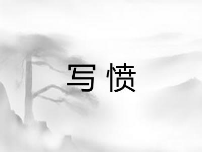 写愤