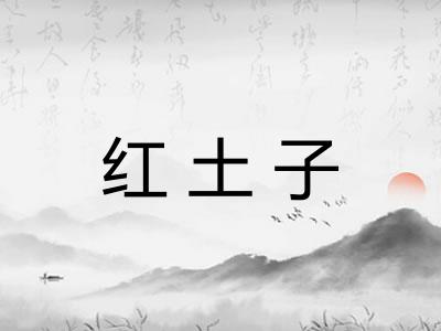 红土子
