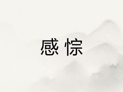 感悰