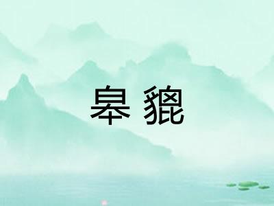皋貔