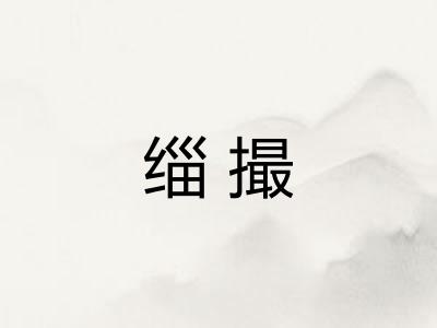 缁撮