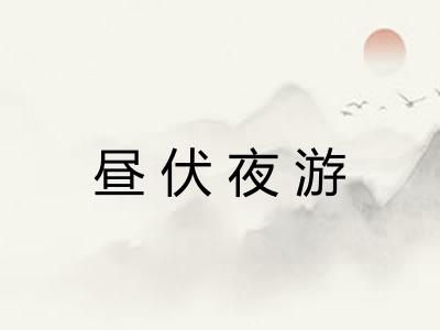 昼伏夜游