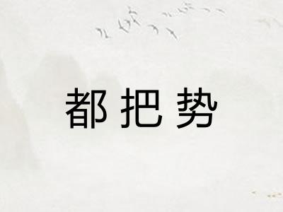 都把势