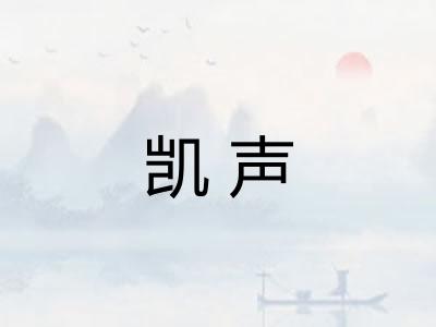 凯声