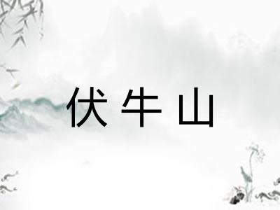 伏牛山