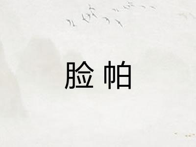 脸帕