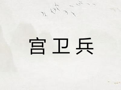 宫卫兵