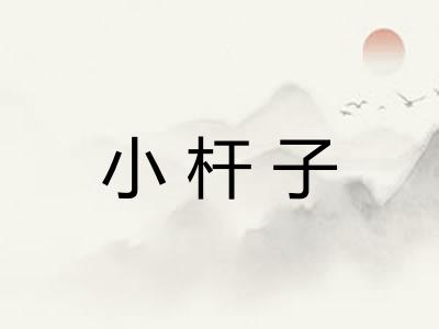 小杆子