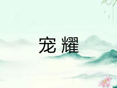 宠耀