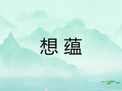 想蕴