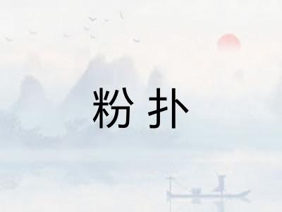 粉扑