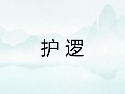 护逻