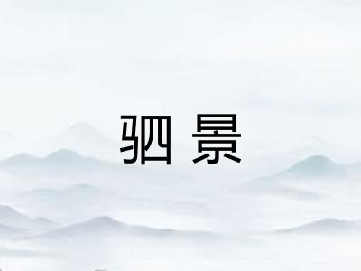 驷景